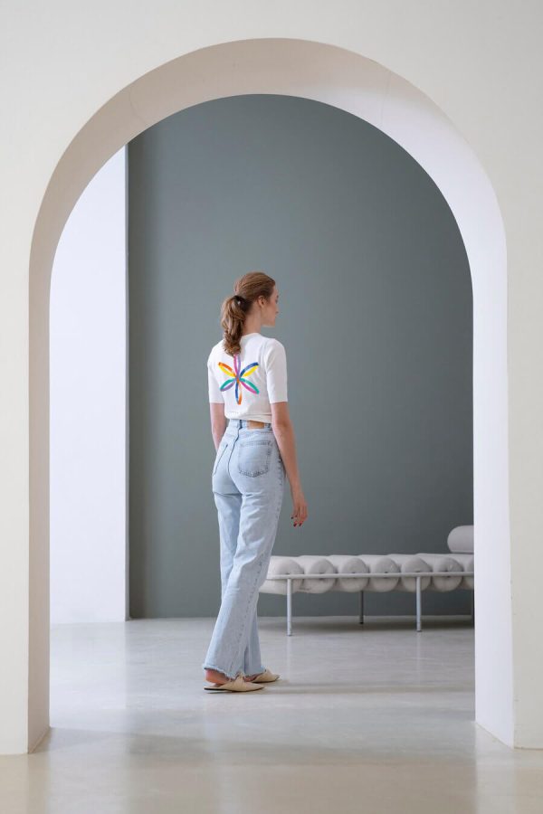 Estampado Flor Hexagonal. - Imagen 3